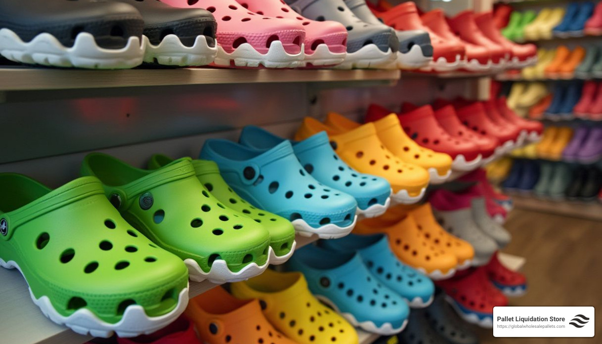 wholesale crocs pallets